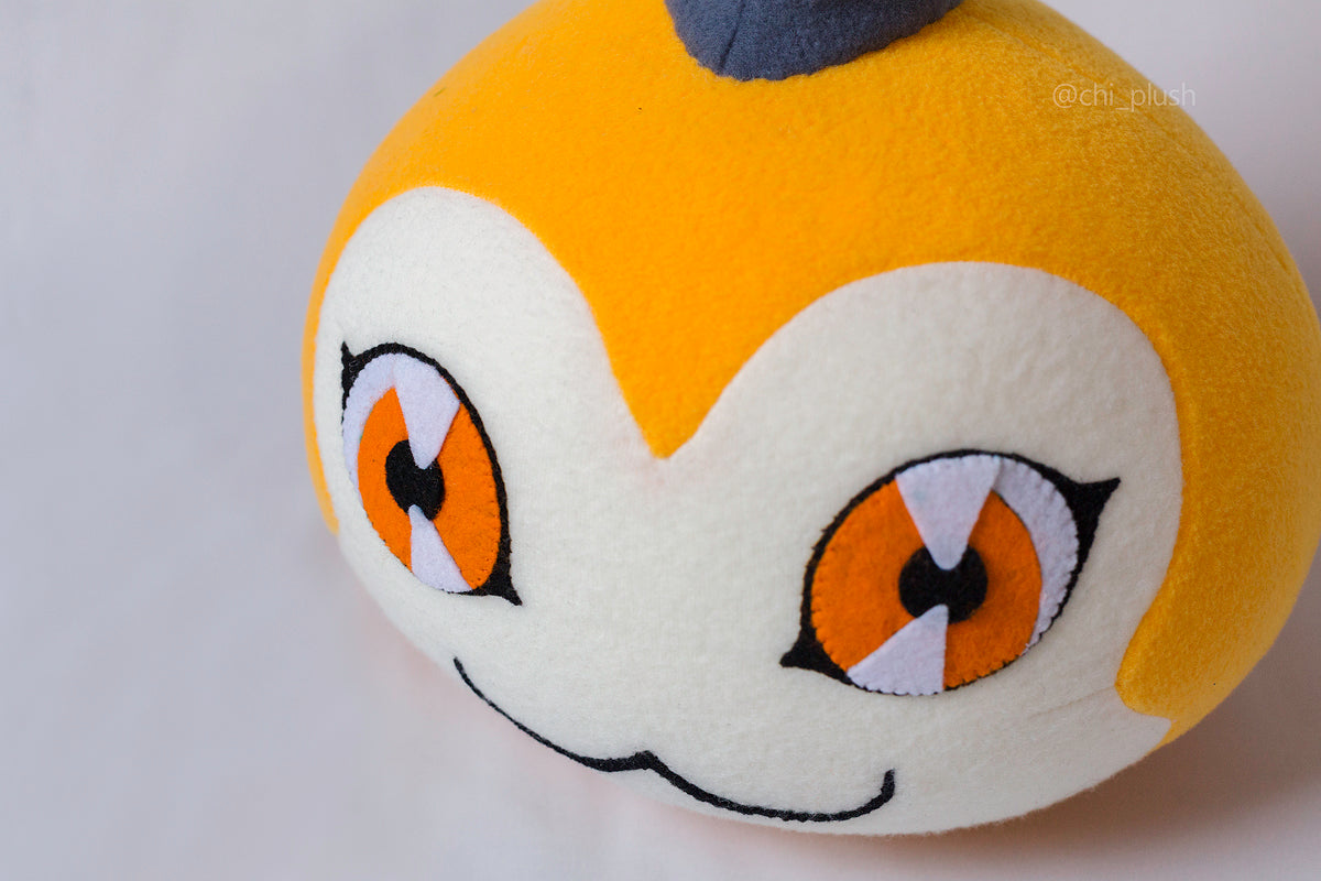 Handmade Tsunomon Digimon Plush