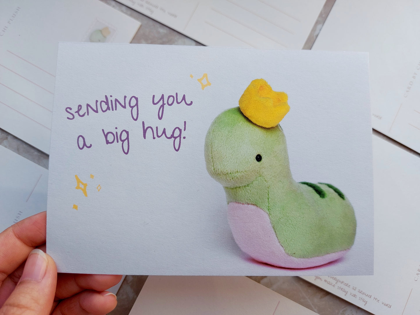 Stray Kids / Chandora "SENDING YOU A BIG HUG" Postcard