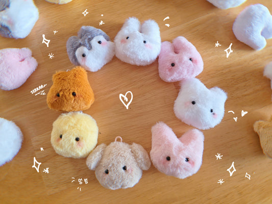Stray Kids SKZOO Pom Pom Plush Keychain