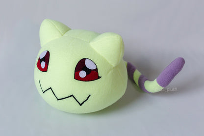 Handmade Nyaromon Digimon Plush