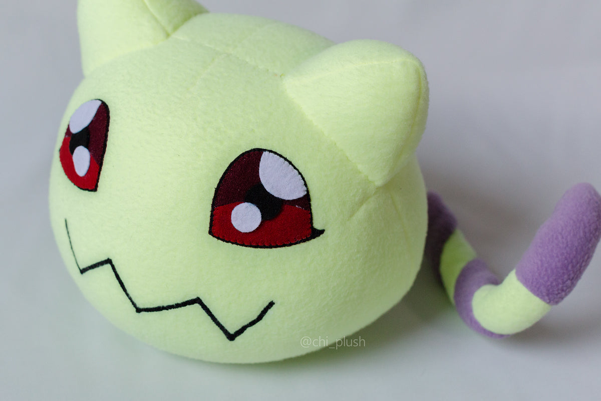 Handmade Nyaromon Digimon Plush