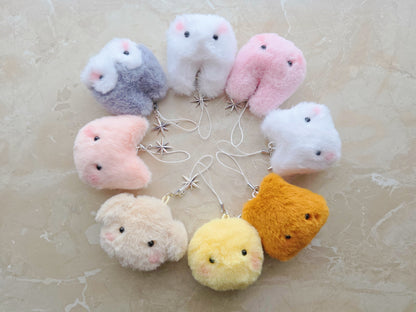 Stray Kids SKZOO Pom Pom Plush Keychain