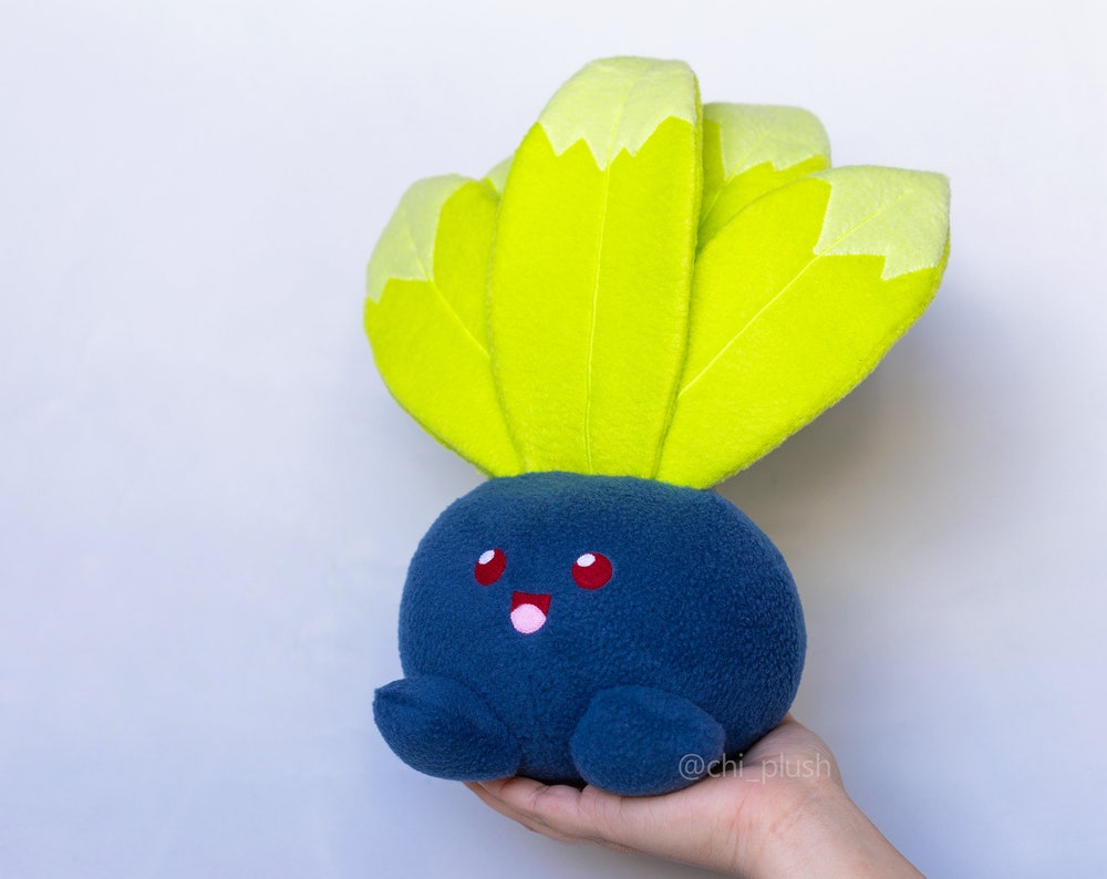 Handmade Pokemon Oddish Plush